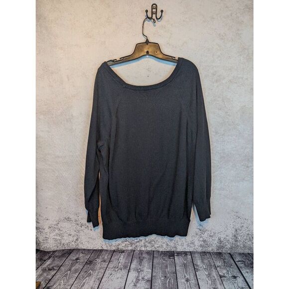 Torrid off the shoulder sequined lipstick sweater 3 - Picture 3 of 4